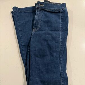 Express Dark Blue Women's Flare Jeans
